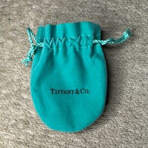 Tiffany & Co. Turquoise Jewelry Pouch